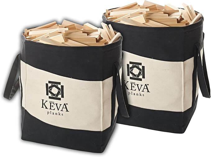 School Must Have Maple 800 Plank Wooden Building Blocks Set