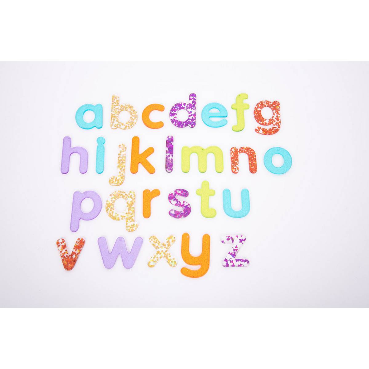 Rainbow Glitter Letters – Pack of 26