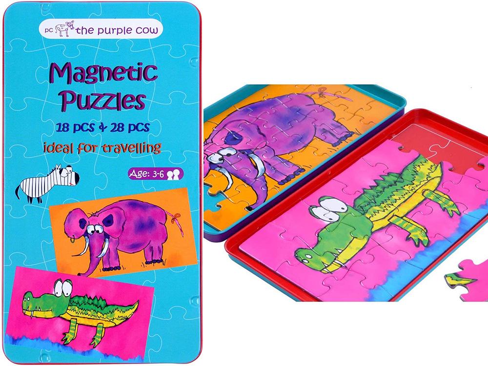 Magnetic Puzzles The Purple Cow