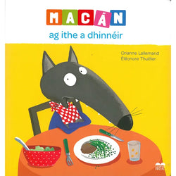 Macan ag ithe a dhinneir
