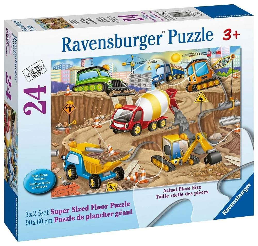 Ravensburger Puzzle Construction fun 24 pcs