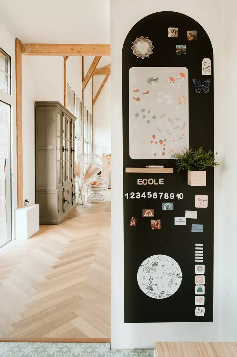 Magnetic Wallpaper Board