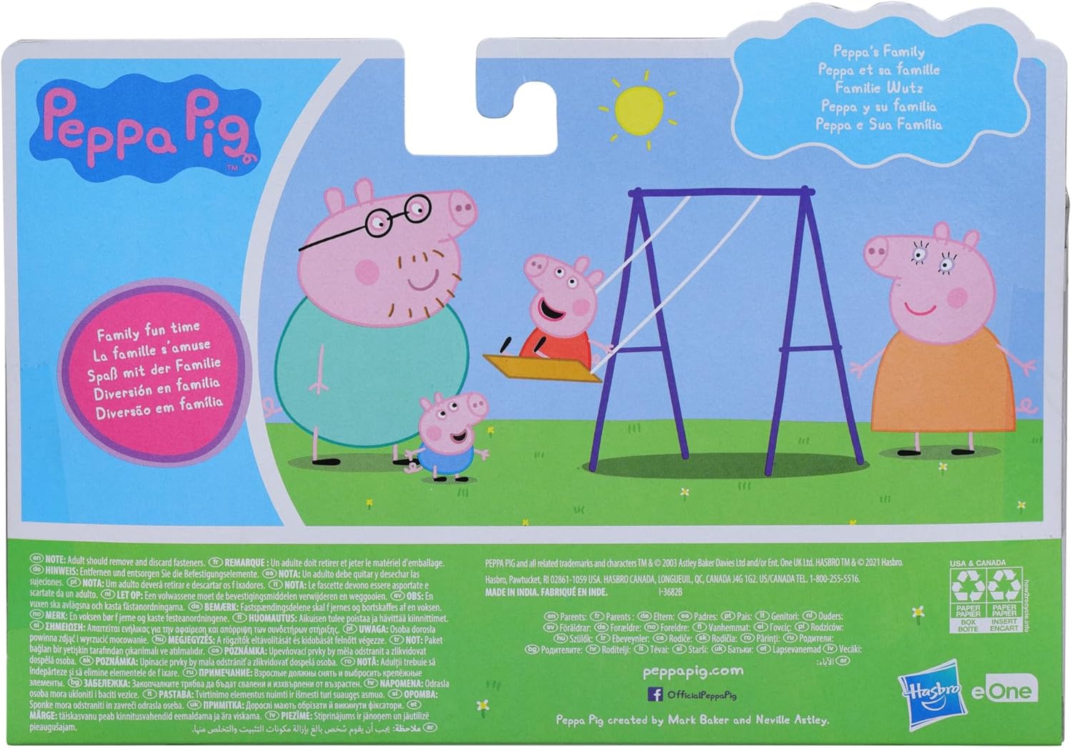 Peppa's Family 4 pack
