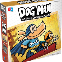 Dog Man 100pc Lenticular Puzzle