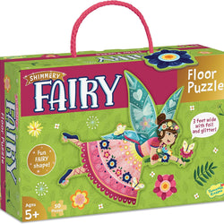 Shimmery fairy floor puzzle