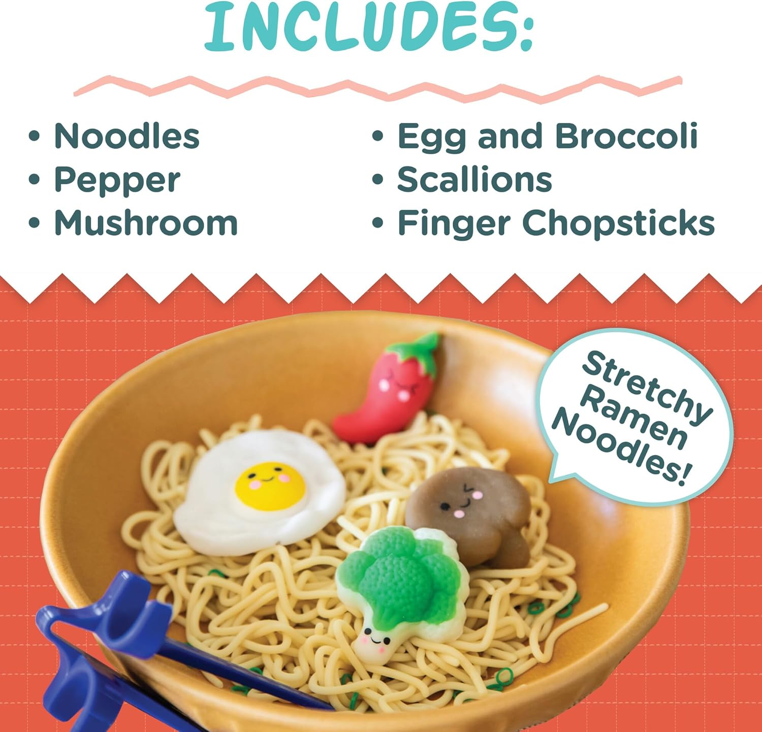 Foodie Fidgets Ramen Noodles