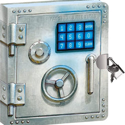 Vault Door Diary - 16cm Lock and Key