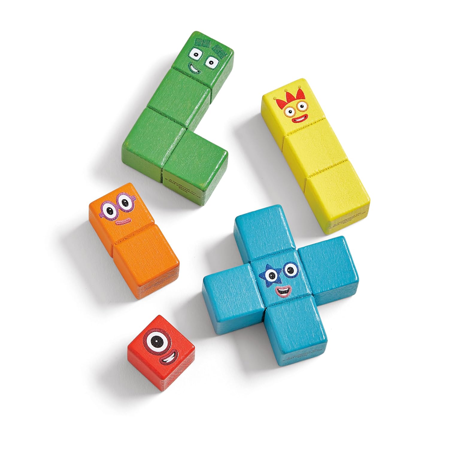Numberblocks Wooden Building Blocks Activity Set