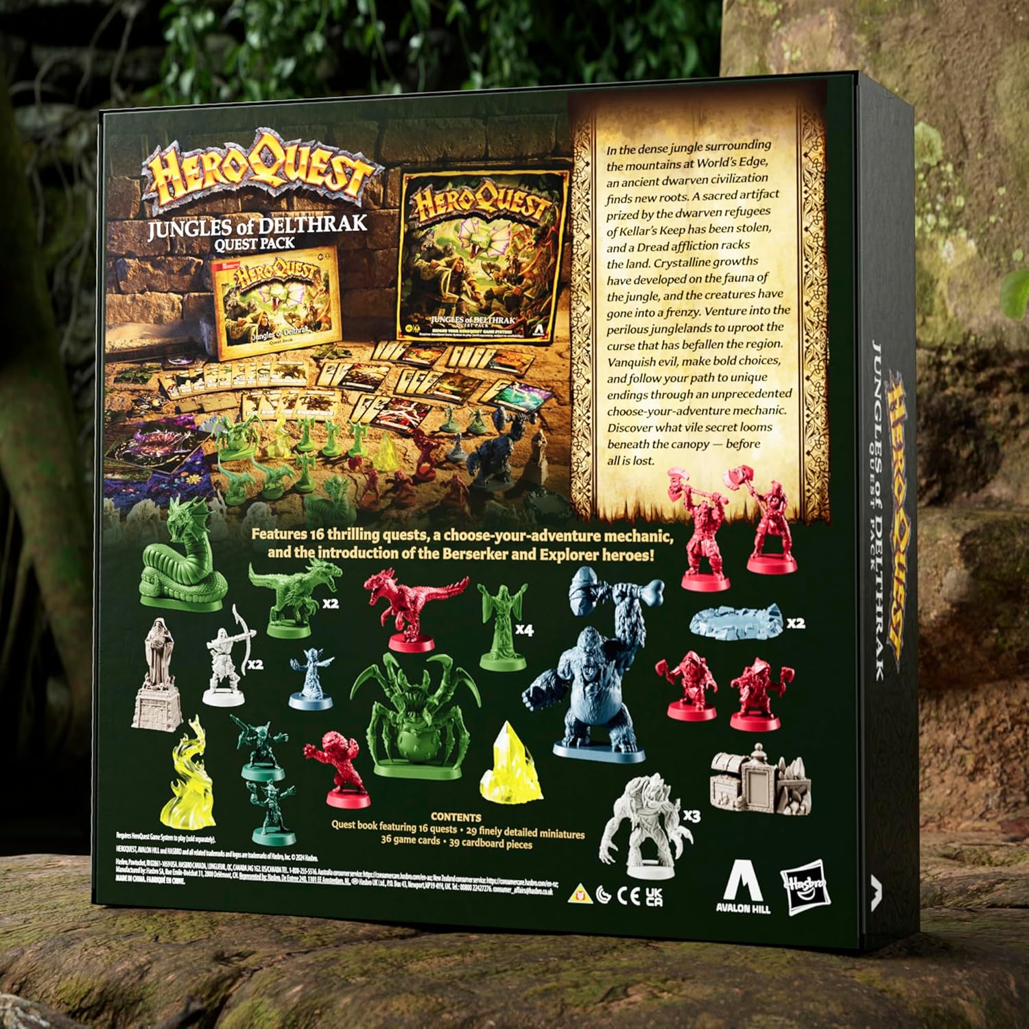 HeroQuest - Jungles of Delthrak Quest Pack