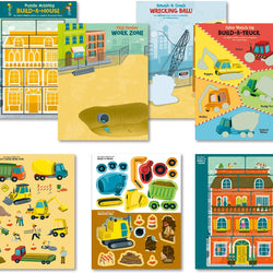 Peaceable Kingdom Sticker Book - Build It!