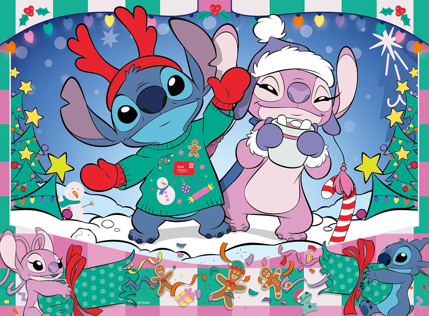 Ravensburger Disney Stitch Christmas 100pcs puzzle