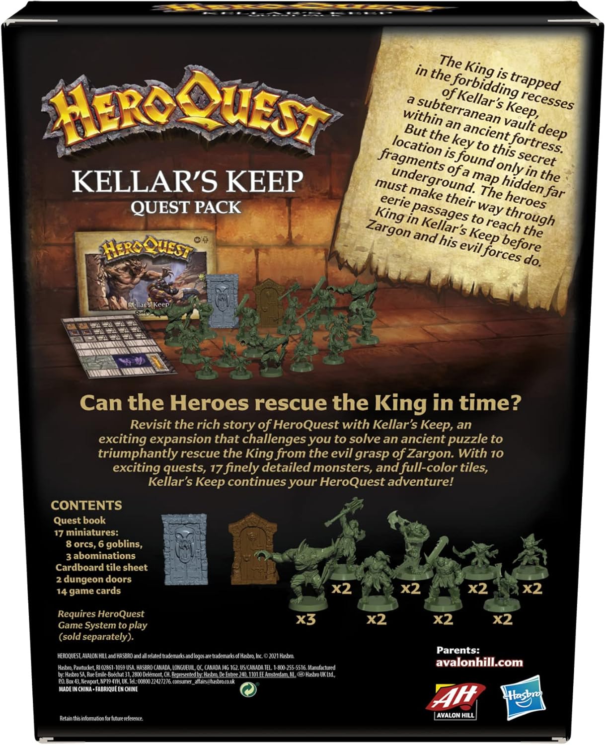 HeroQuest - HeroQuest Kellar's Keep Expansion