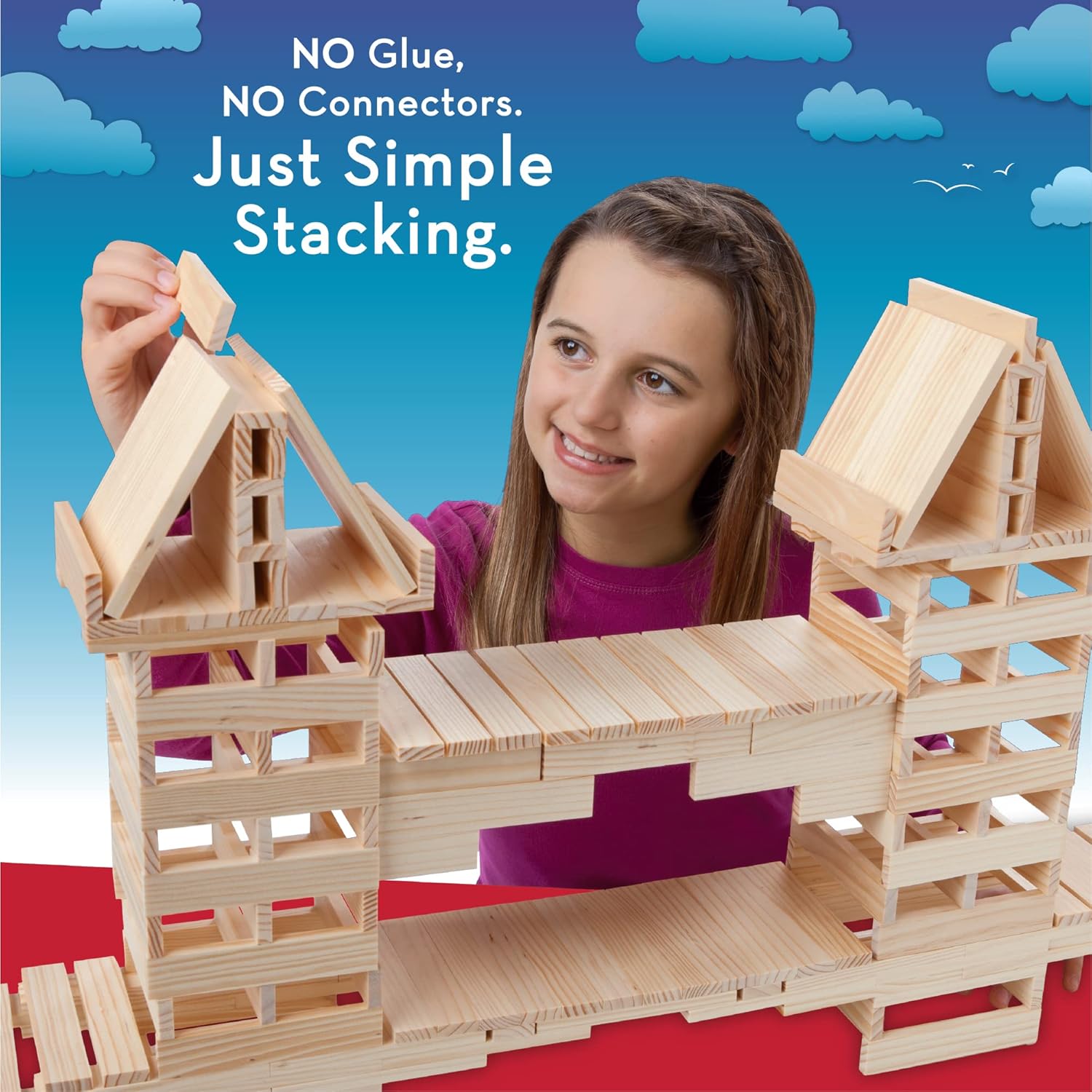 Keva Structures 200 Plank Set