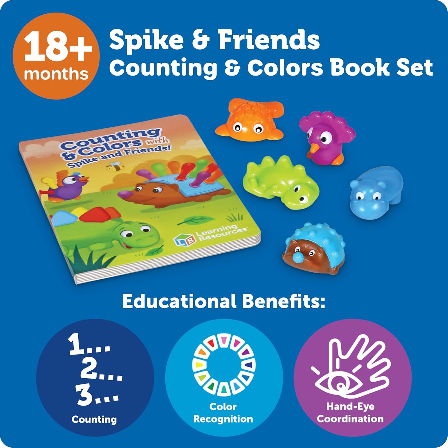 Counting and Colours - Spike and Friends