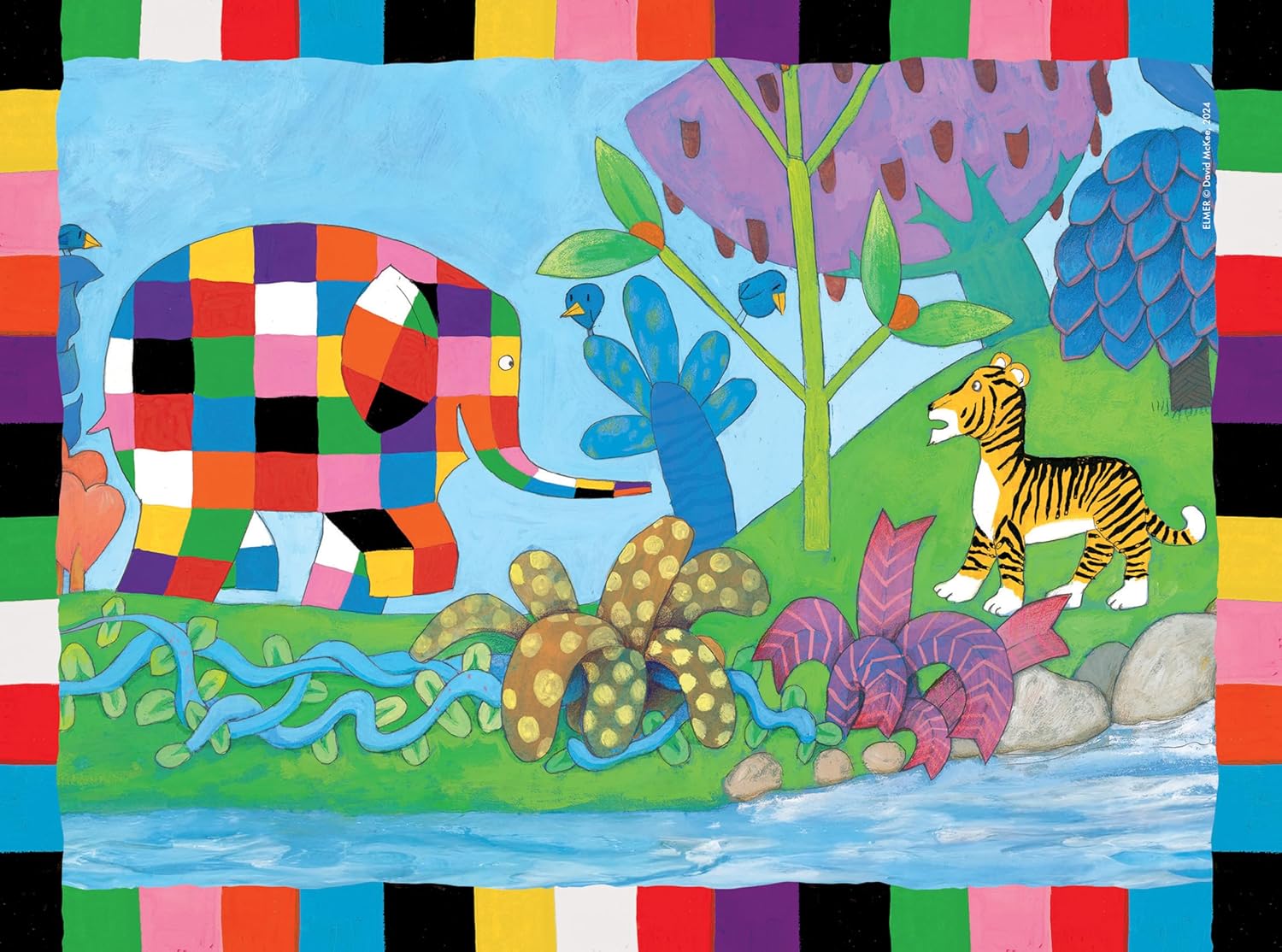 Ravensburger Elmer 4 in a Box Jigsaw Puzzle