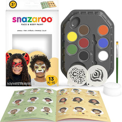 Snazaroo ANIMAL Face and body paint 13pcs.