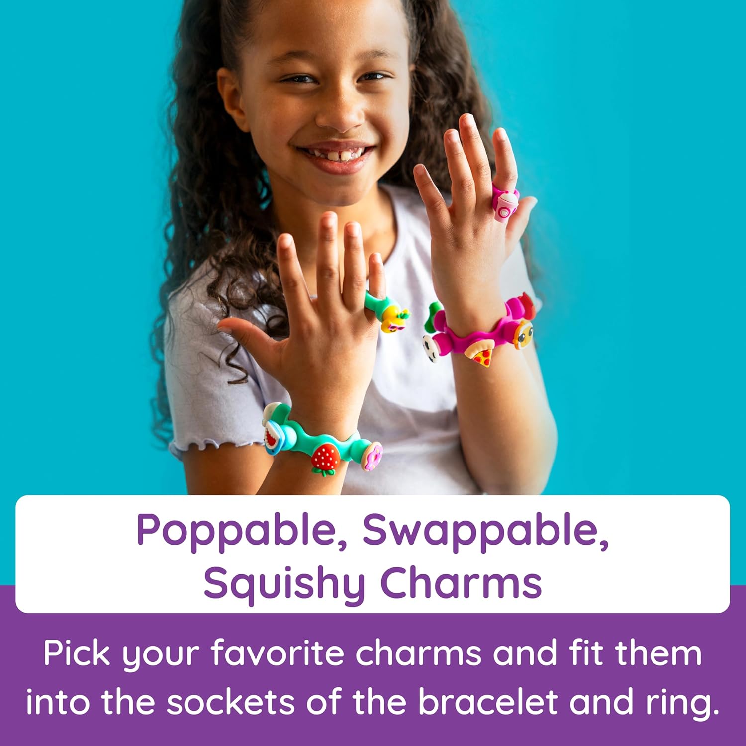 Plip Charms - Charm Bracelet & Ring