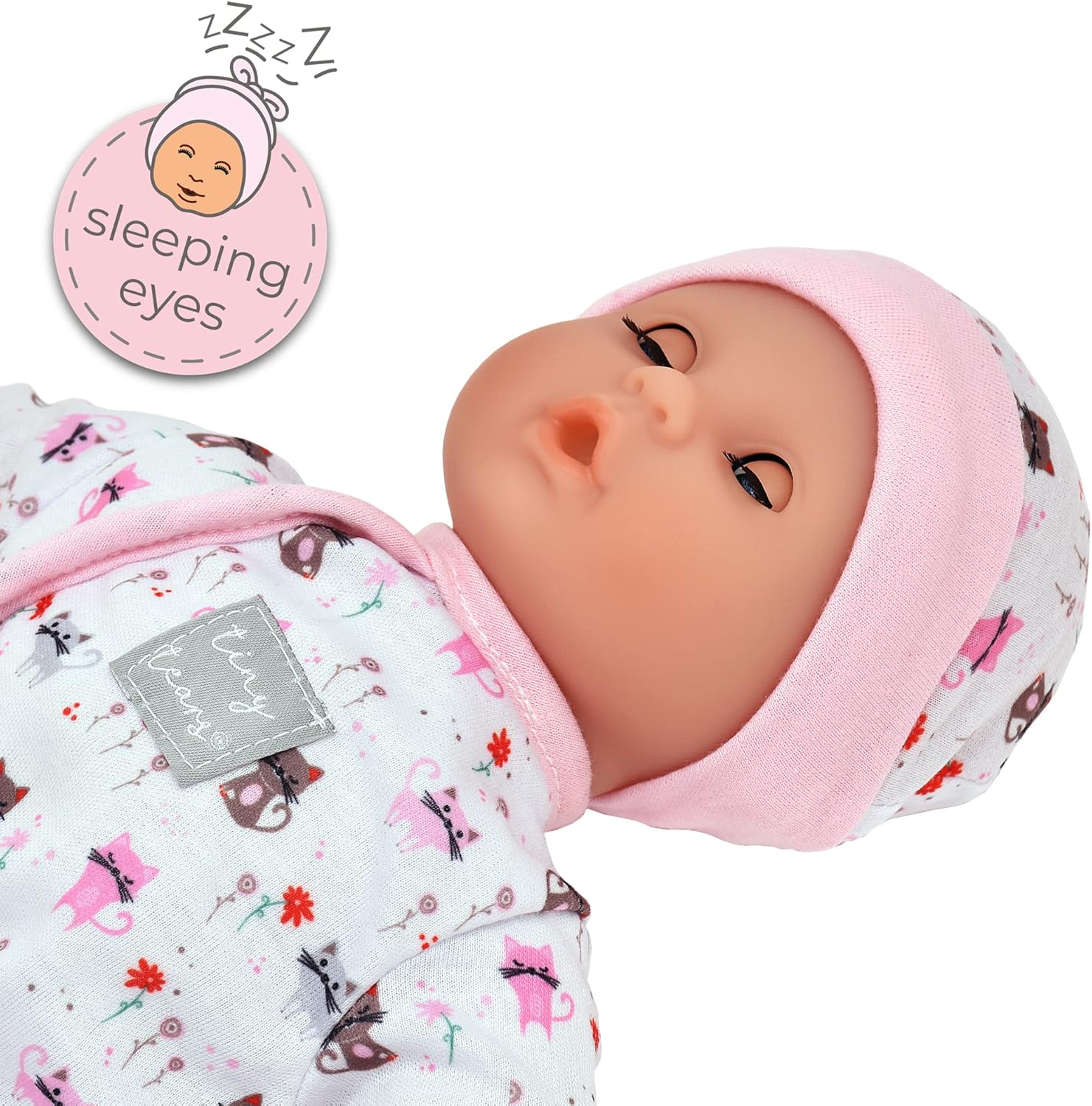 Tiny Tears Teeny Baby Doll 12"
