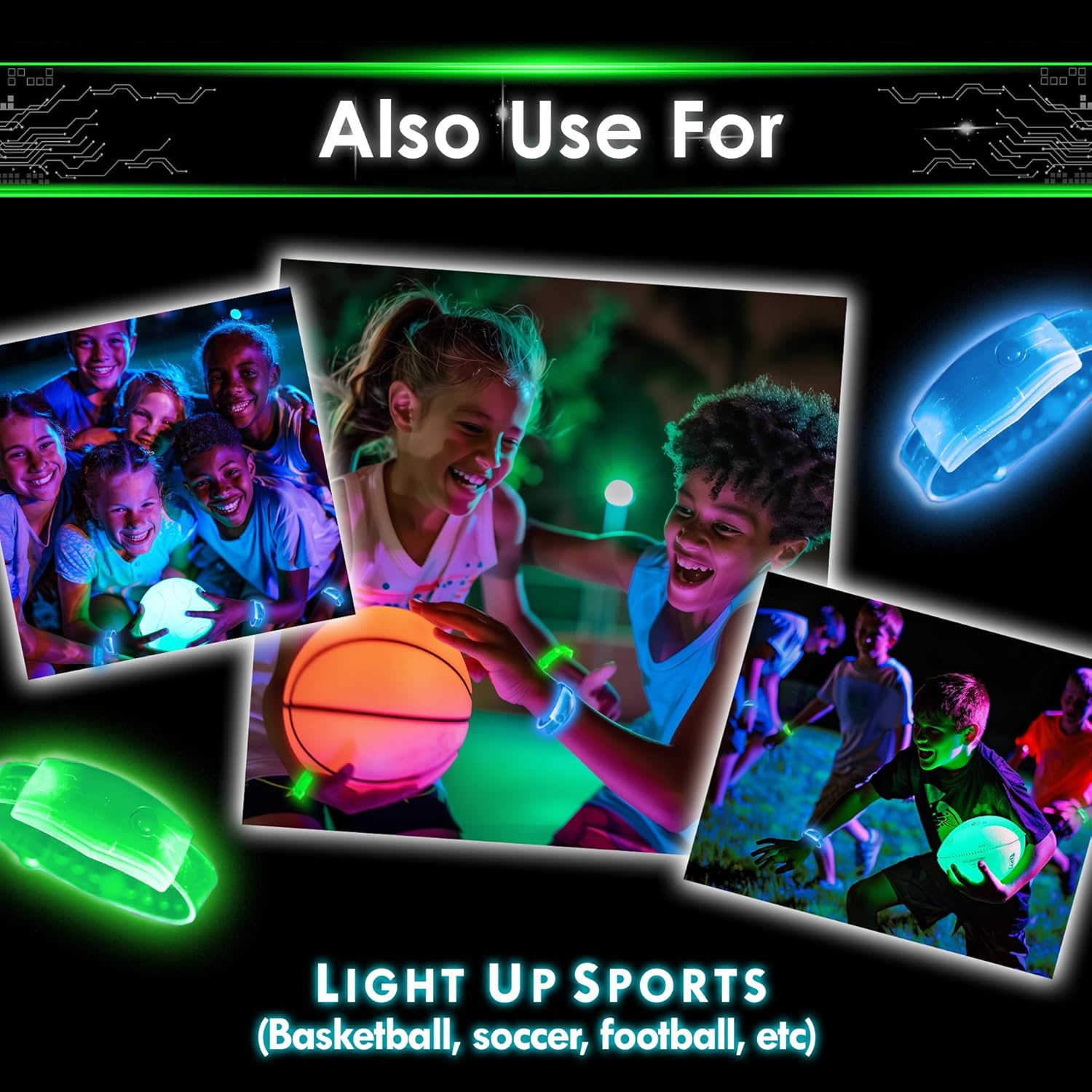 Glow in the Dark Bracelets – For Capture the Flag Expansion set