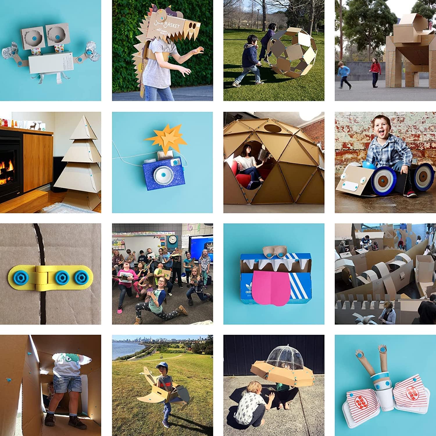 Makedo Explore 50 pcs Info