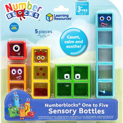 Numberblocks Sensory Bottles one to five