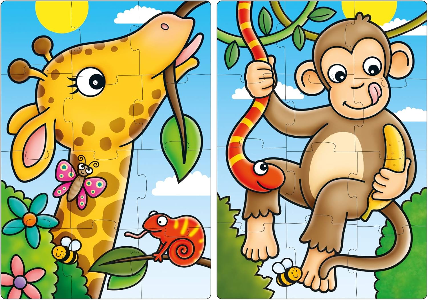 First Jungle Friends Jigsaw Puzzles