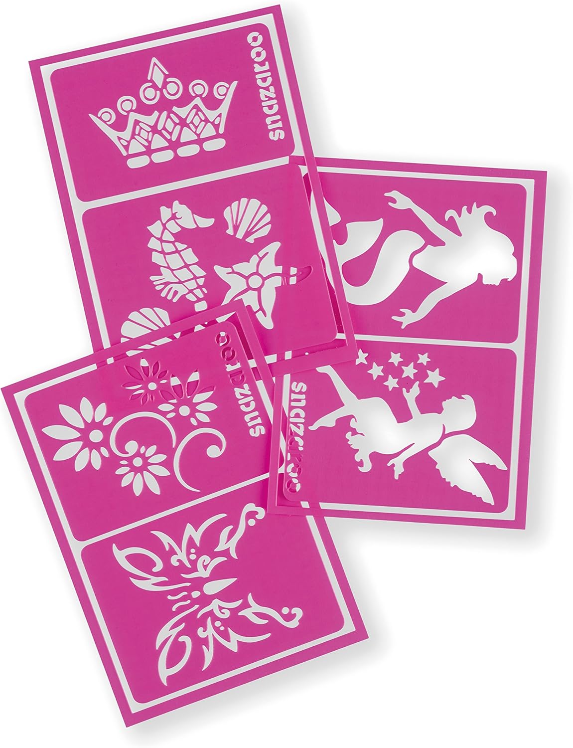 Snazaroo Girls Fantasy Faces Stencils