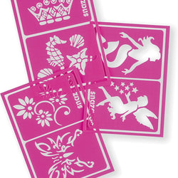 Snazaroo Girls Fantasy Faces Stencils