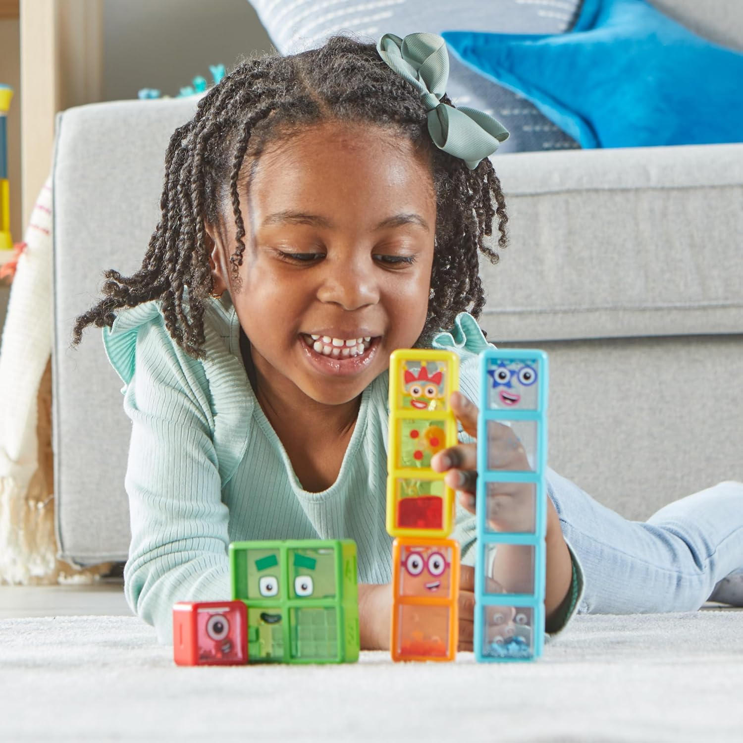 Numberblocks Sensory Bottles one to five
