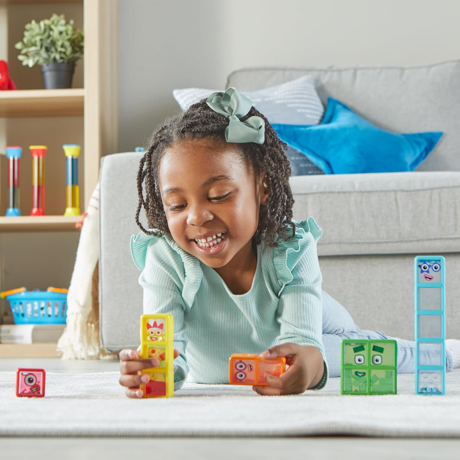 Numberblocks Sensory Bottles one to five