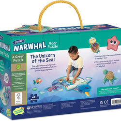 Narwhal floor puzzle