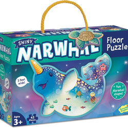 Narwhal floor puzzle