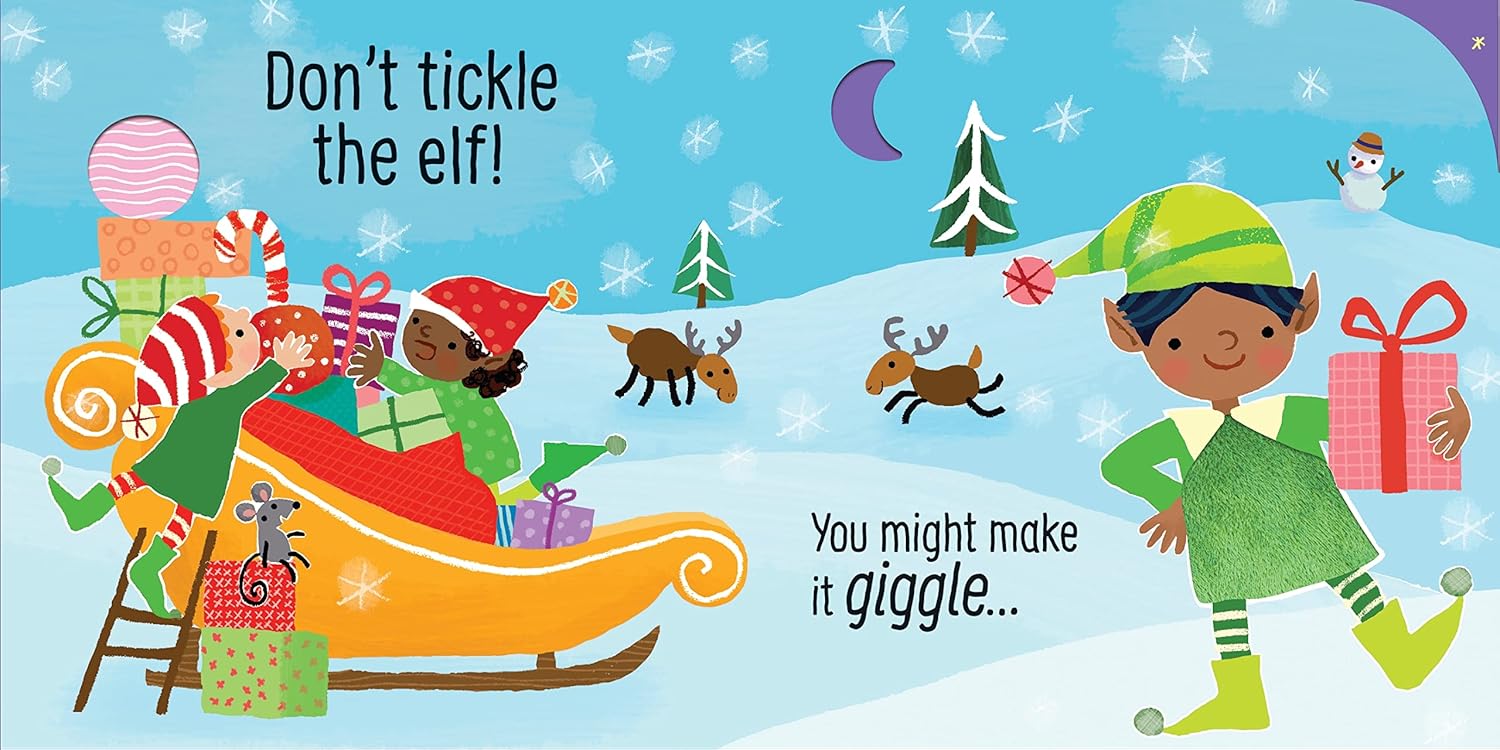 Don't tickle Santa!