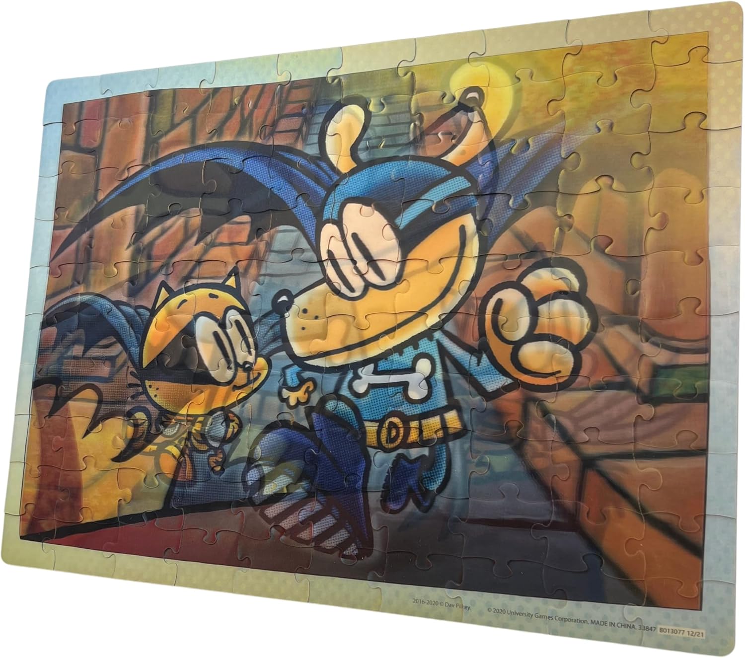 Dog Man 100pc Lenticular Puzzle