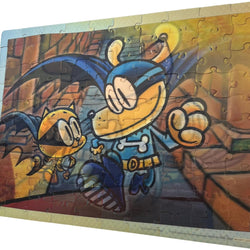 Dog Man 100pc Lenticular Puzzle