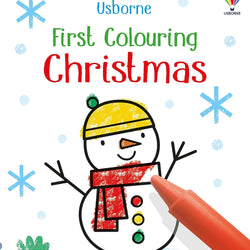 First colouring christmas