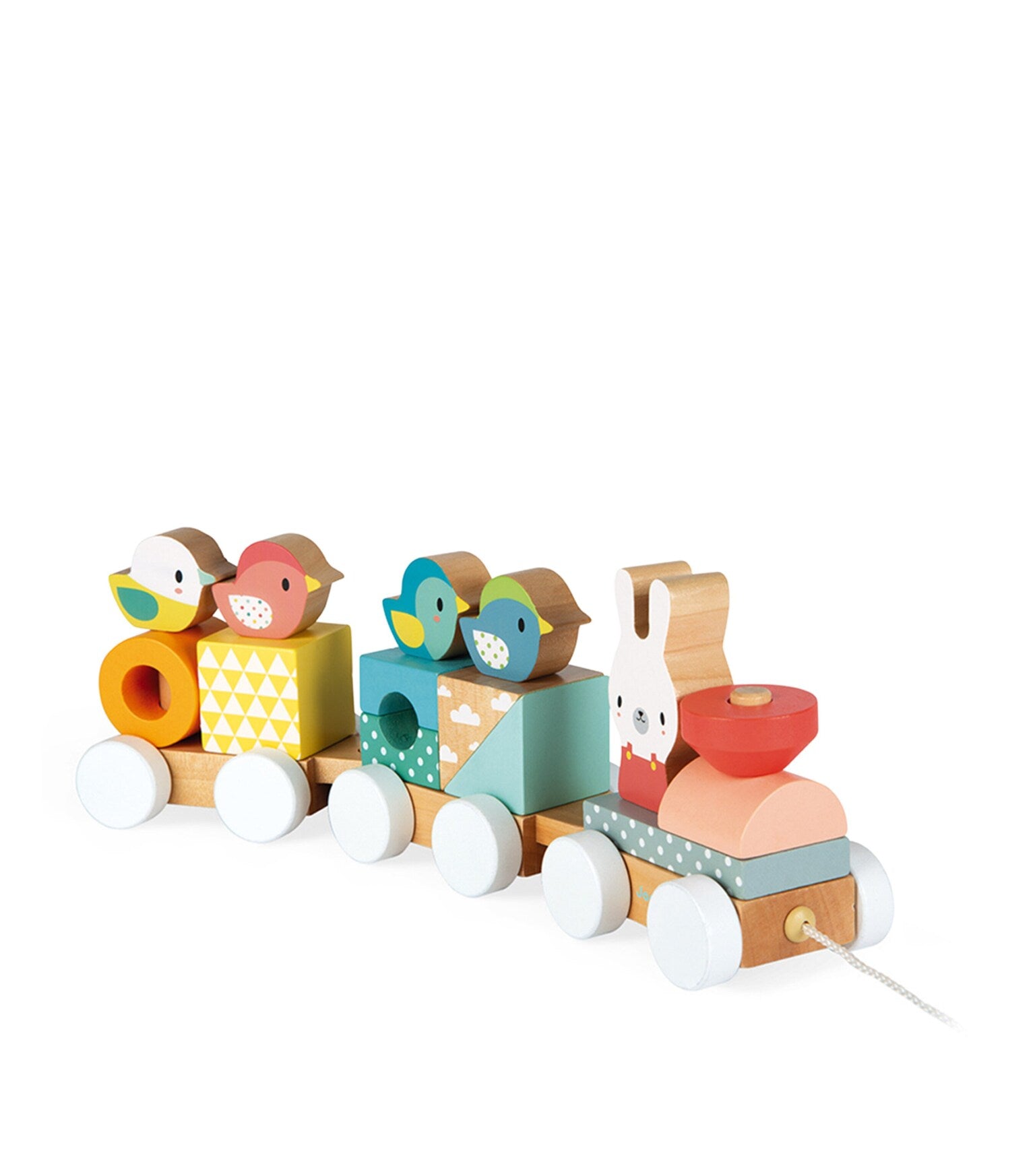 Janod Pure Train Pull-Along Toy