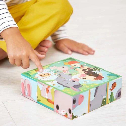 Farm Animals Cardboard Blocks