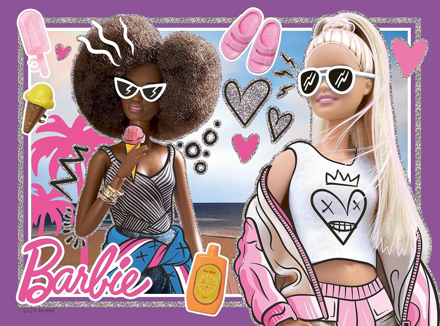 Ravensburger puzzle Barbie 4 in a box