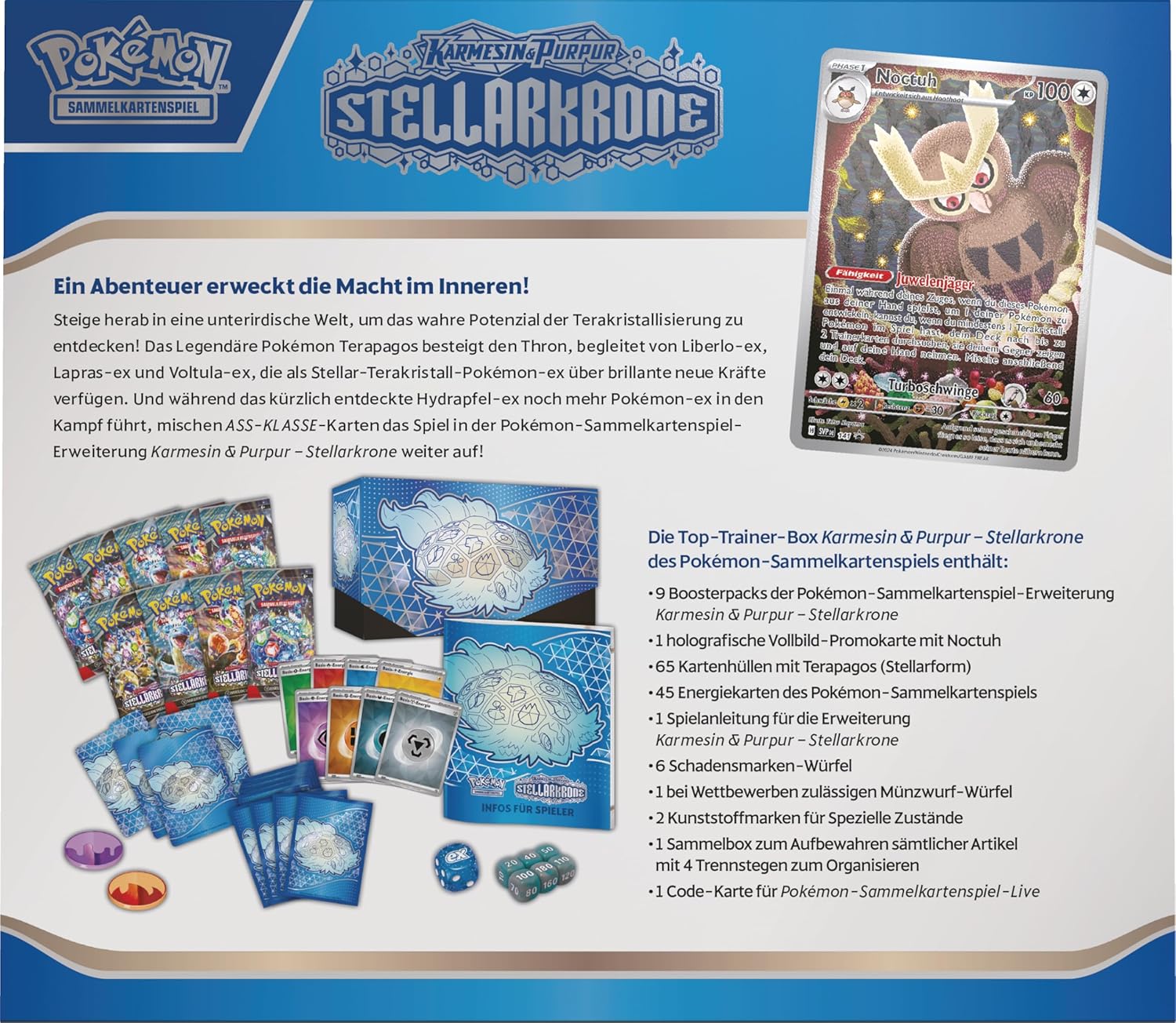 Pokemon Scarlet & Violet Stellar Crown Elite Trainer Box