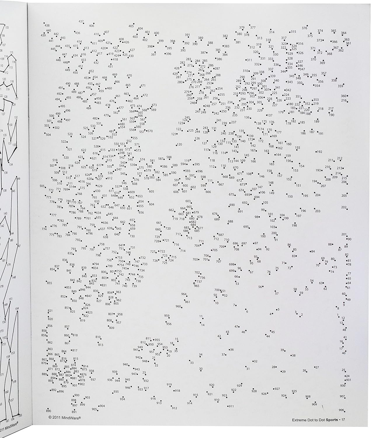 Extreme Dot to Dot Book - Sports