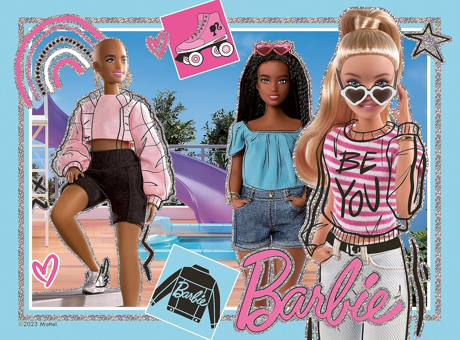 Ravensburger puzzle Barbie 4 in a box