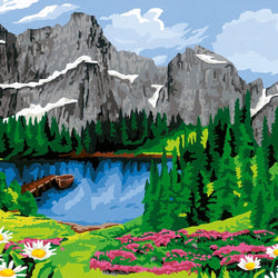 Creart Painting by numbers Mountain view