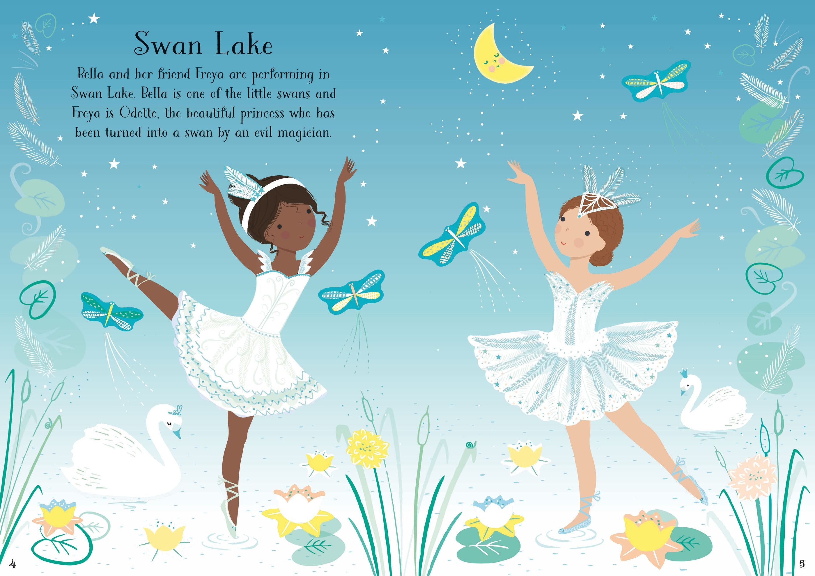 Little Sticker Dolly Dressing Ballerinas