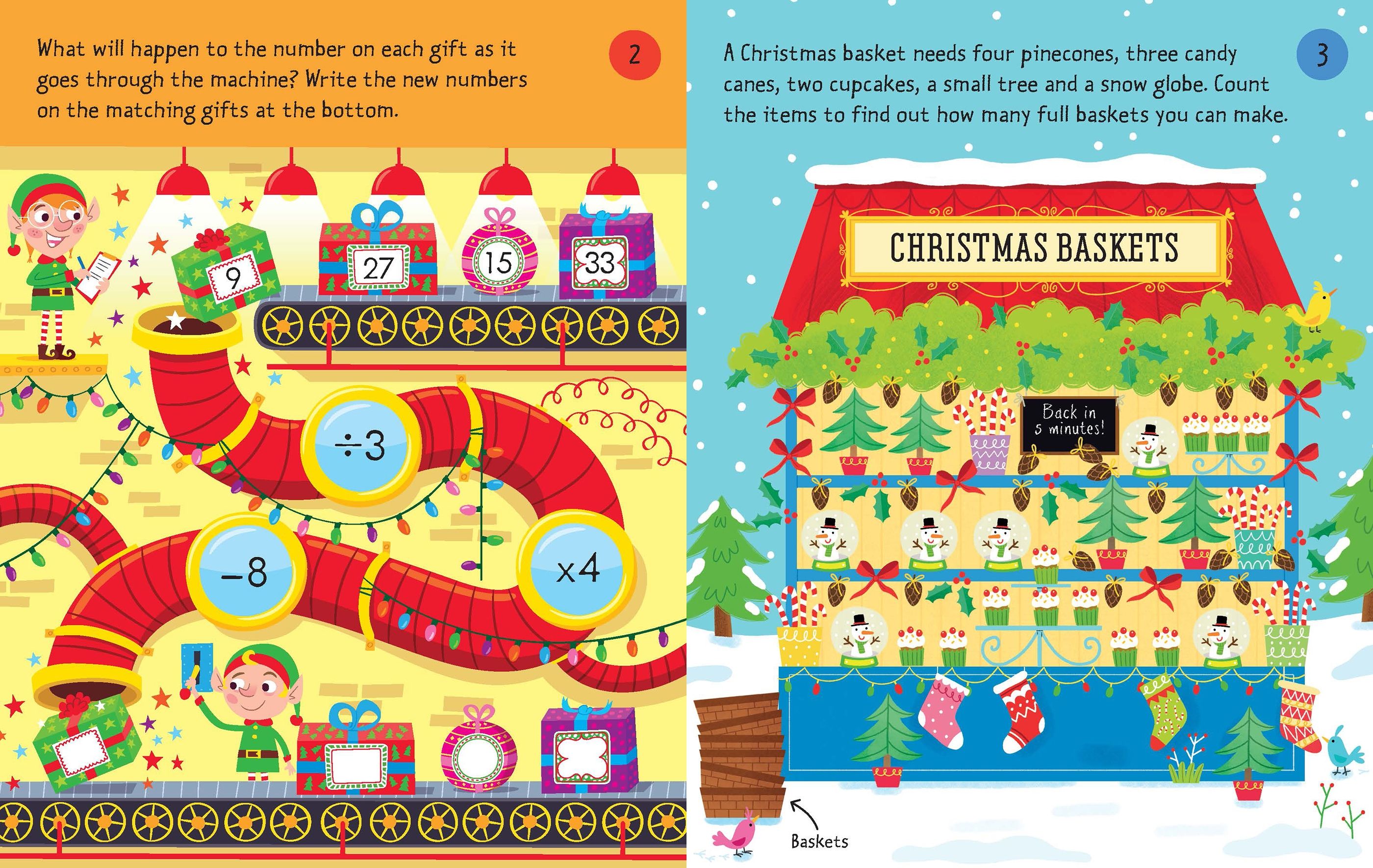 Usborne Christmas Puzzle Pad