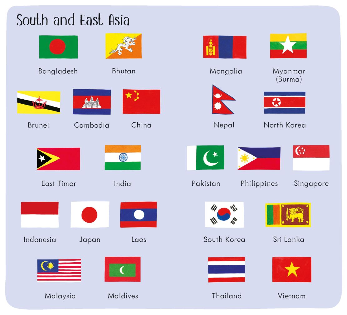 Usborne 199 Flags