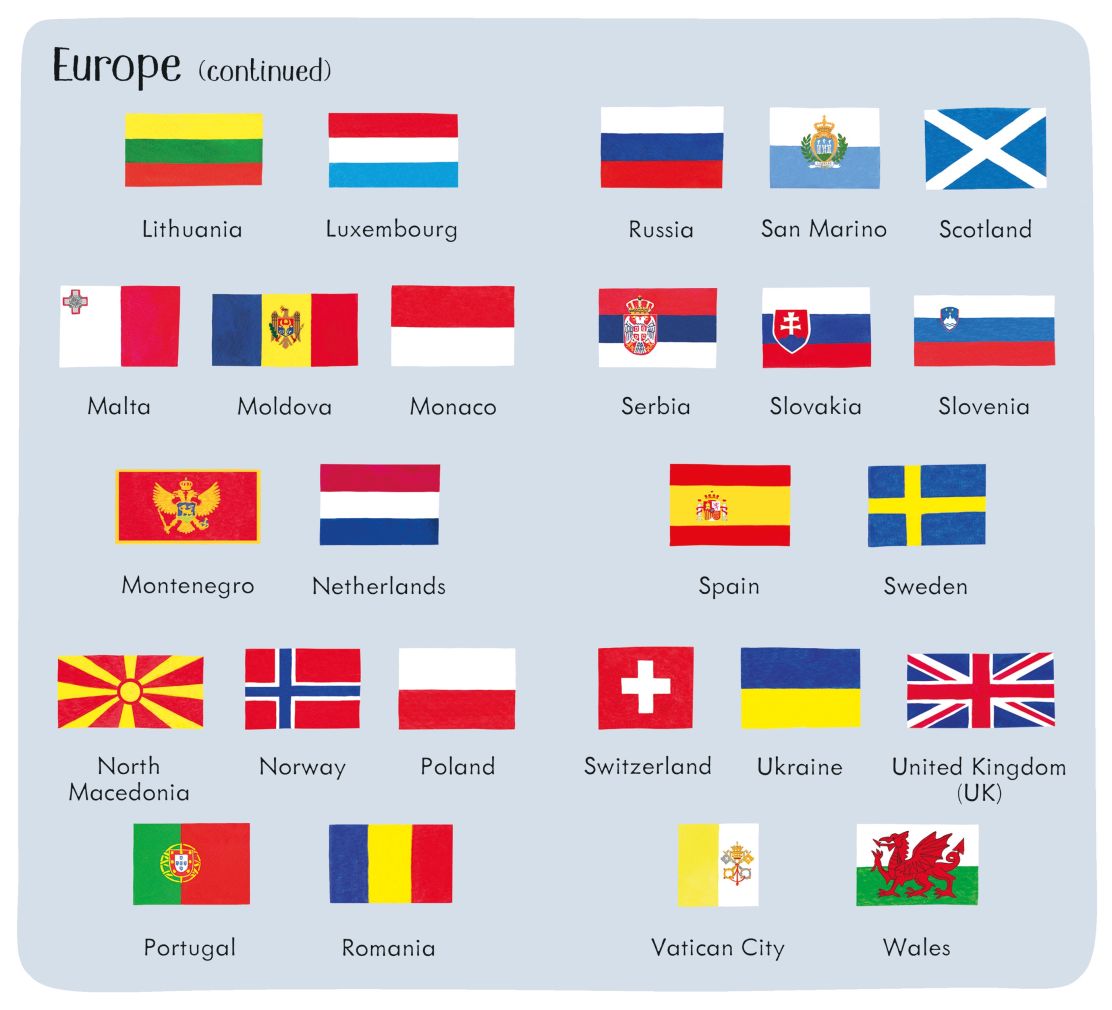 Usborne 199 Flags