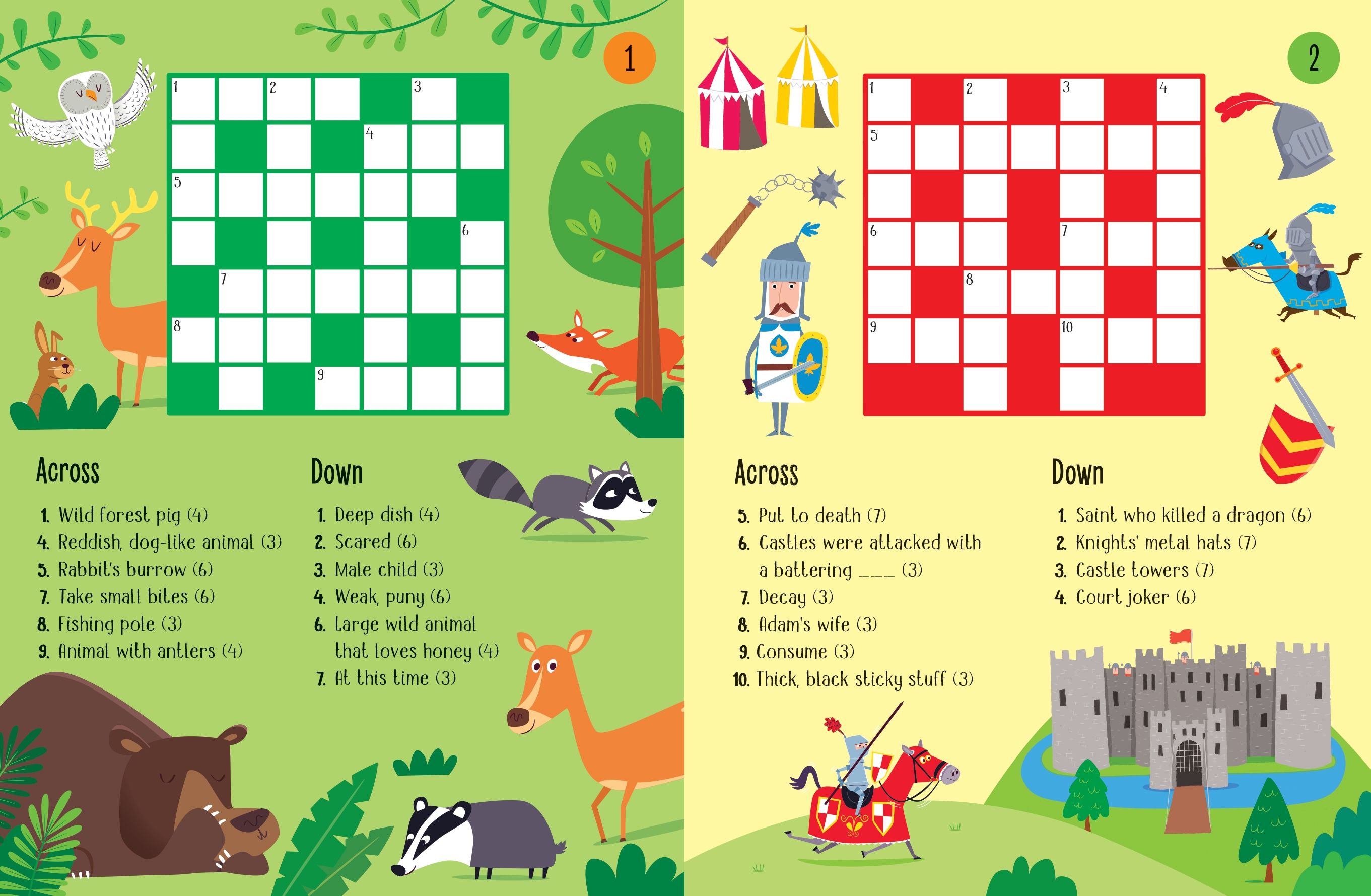 Crosswords Mini Book