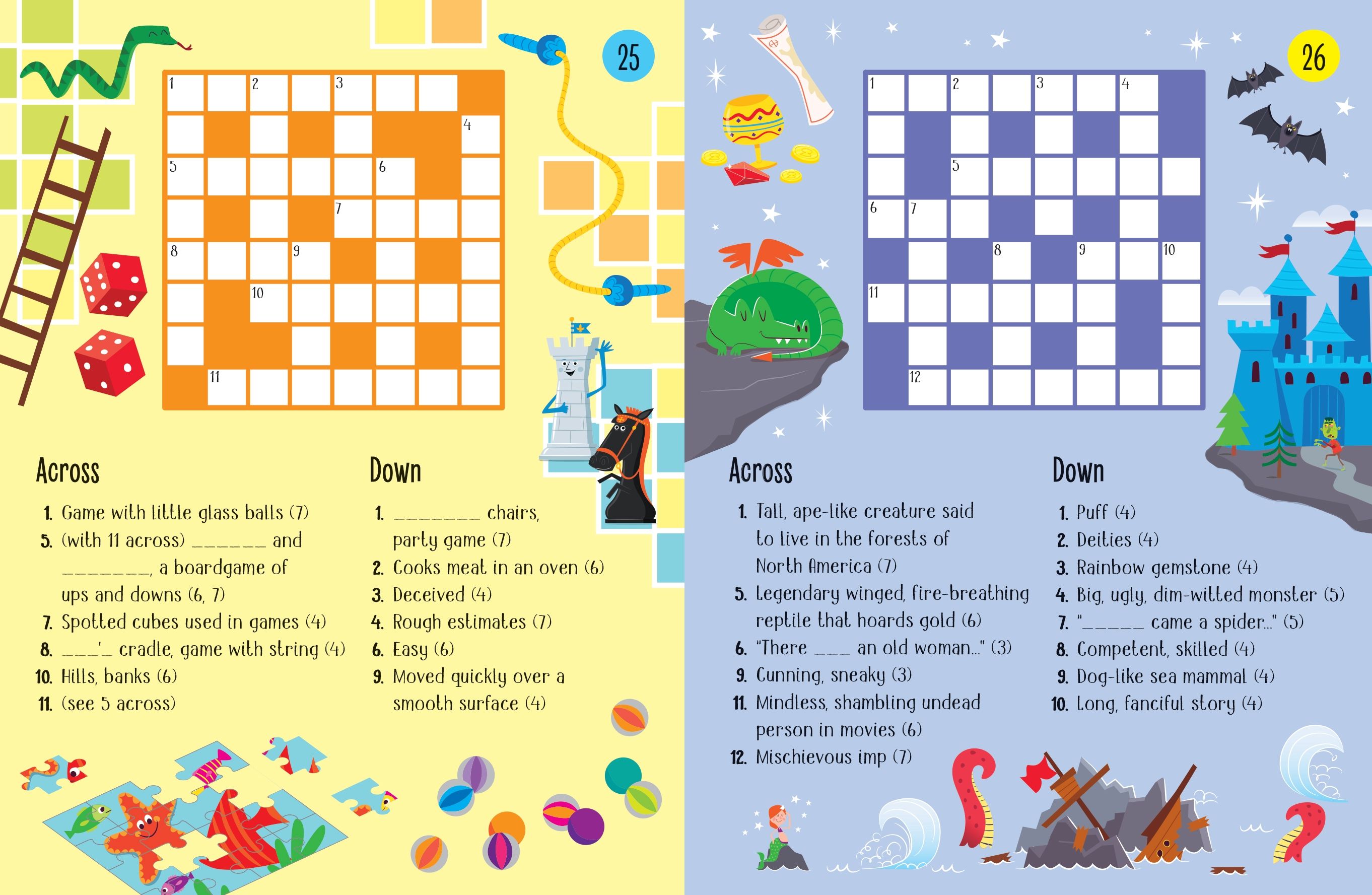 Crosswords Mini Book