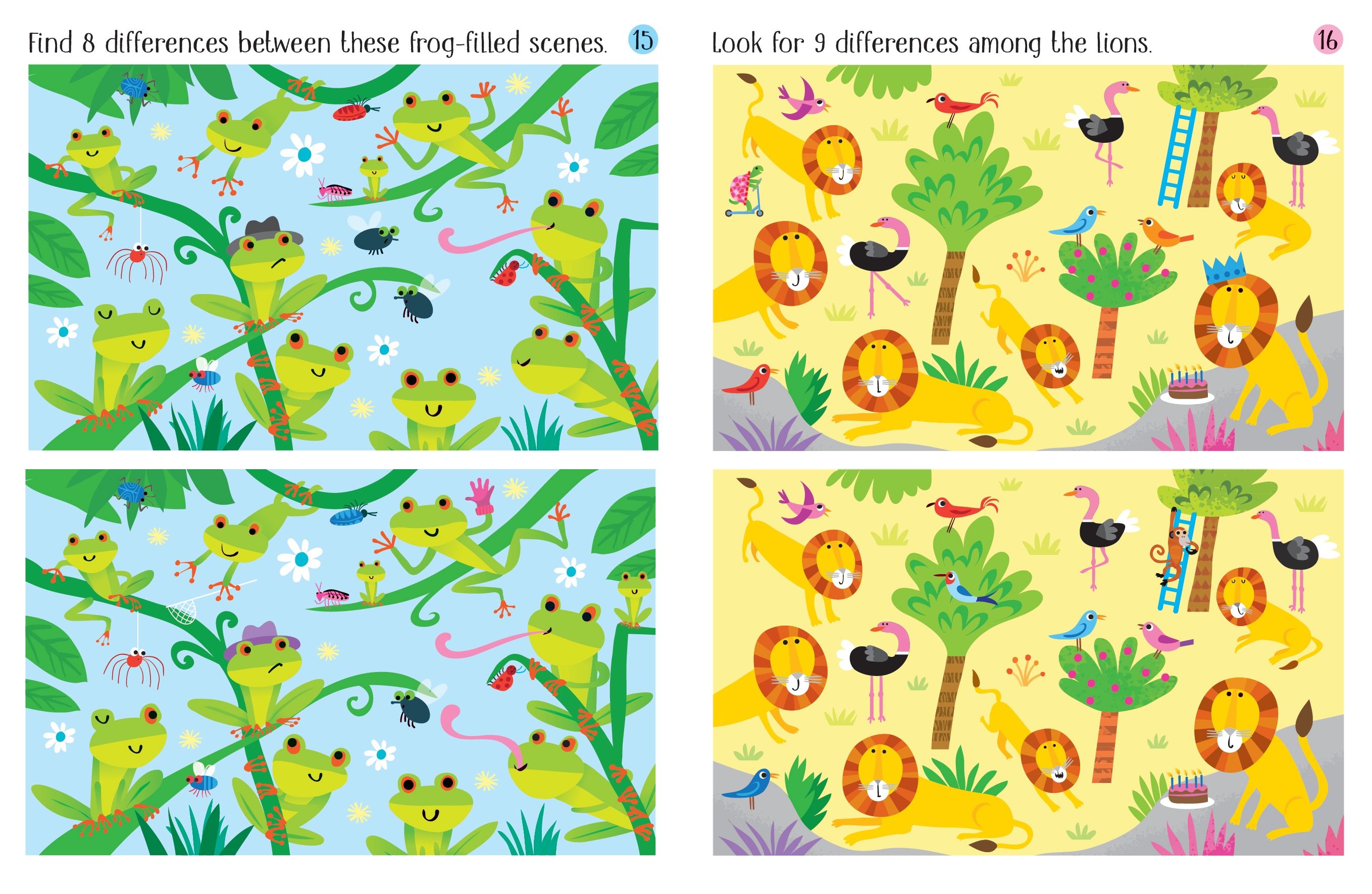 Spot the Difference Mini Book